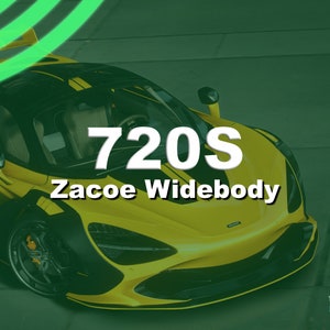 FiveM 720S Zacoe Widebody | Best Value | Custom Model | Civilian | 45 USD Value | Optimized!