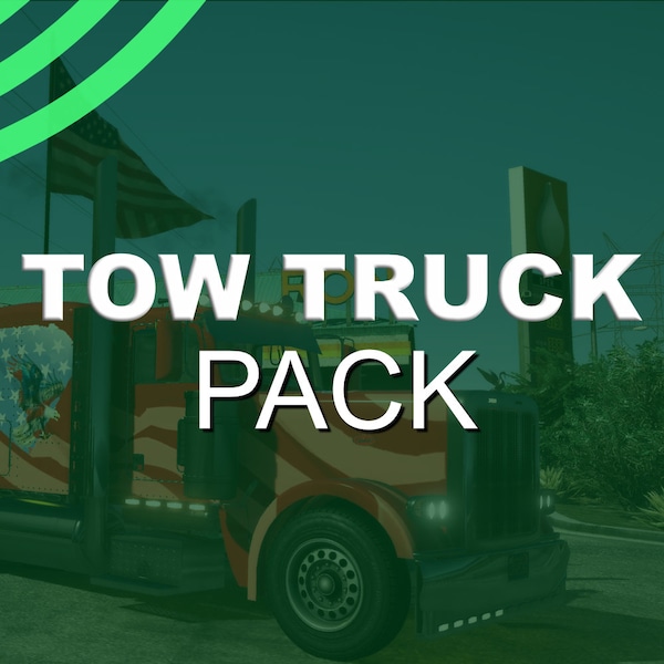 FiveM Tow Truck Pack | 4 Cars | Custom Model | Civilian | 40 USD+ Value | Optimized!