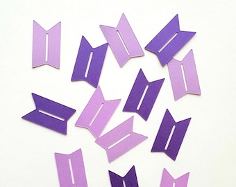 BTS Confetti Party Decorations Concert Freebies 200 pieces