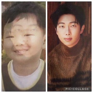 BTS lenticular, Kim Namjoon, RM magazine cover, RM baby