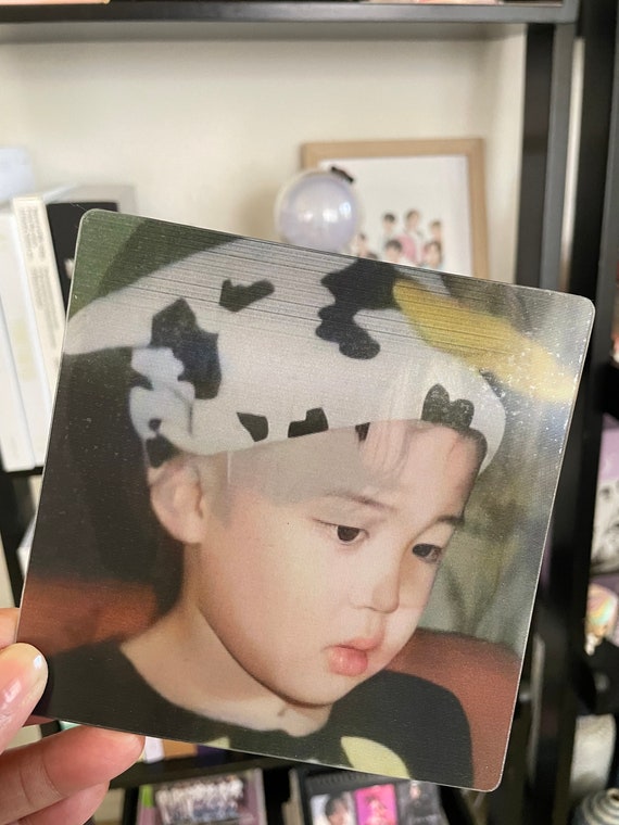 Lenticular BTS, Jimin Baby Photo - Etsy