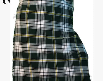 St. Patrick Tartan Kilt – 8 Yard Acrylic Wool, Custom Highland Wear