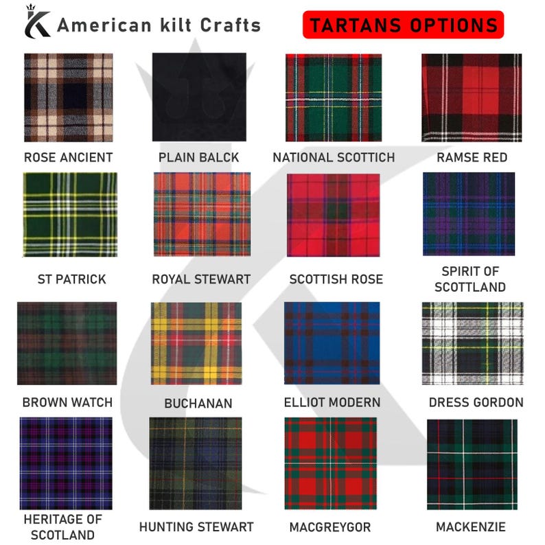 Custom-made Stewart Dress Muted Blue Tartan Kilt – Traditional Highland ...