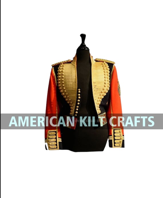 Michael Jackson Military Style Wool Jacket