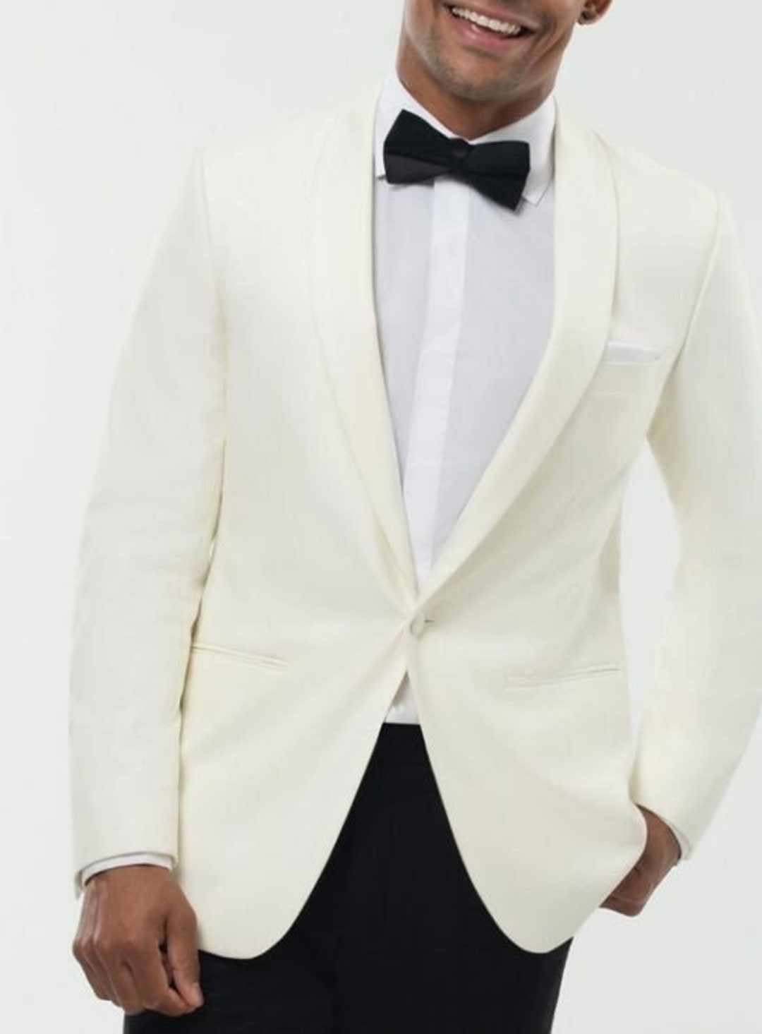 mens off white blazer