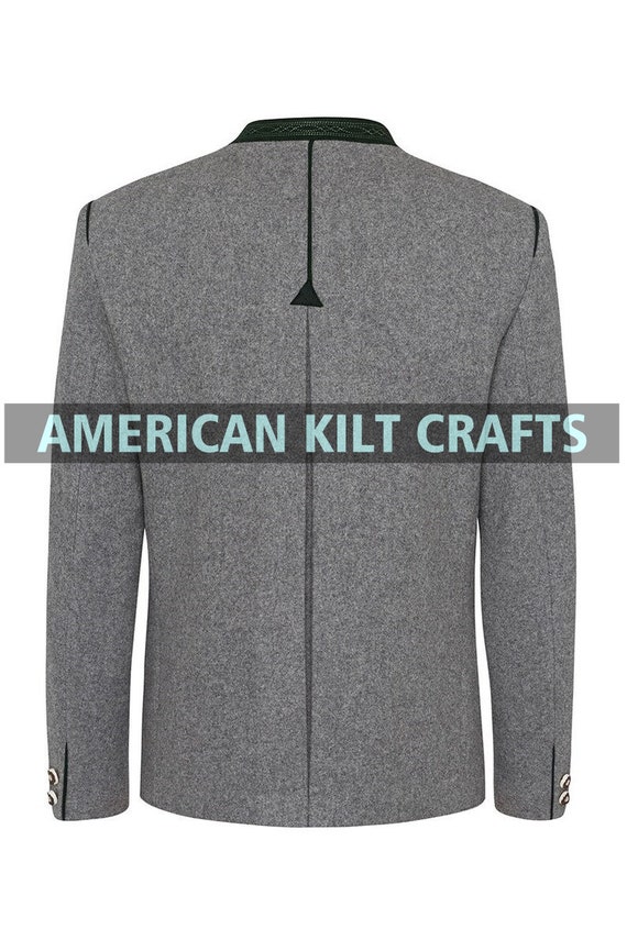 Vintage Trachten Jacket | Austrian Wool Mens Jacket | Traditional