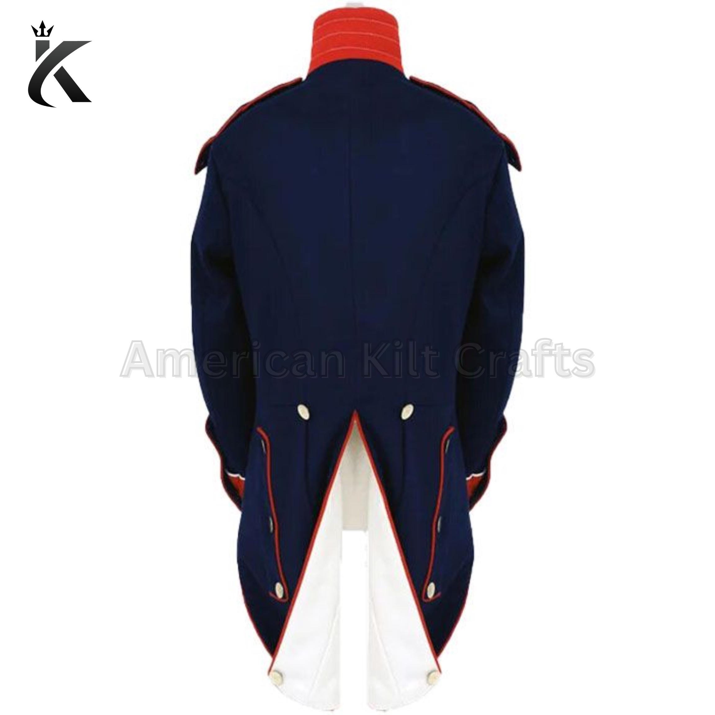 Napoleonic Civil War Military Jacket – British Style Single