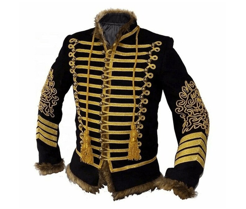 Napoleonic Hussar Jacket Jimmi Hendrix Pipe Band Jackets Etsy
