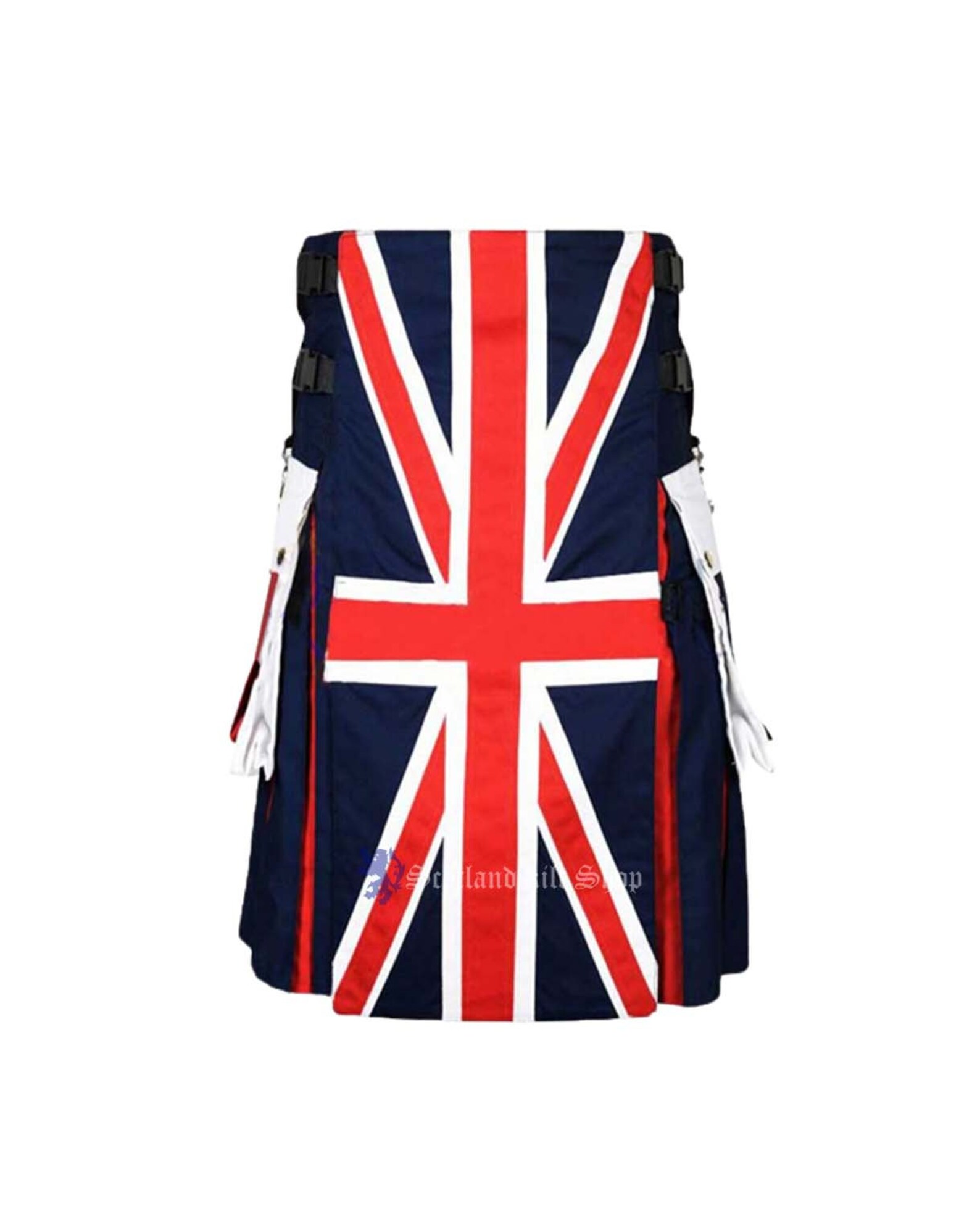Custom Made British Flag Kilt Hybrid Utility Cotton Kilt Etsy