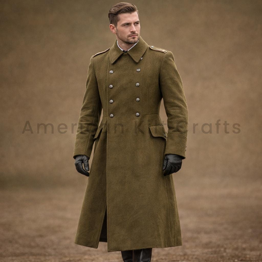 Army Trench Coat - Etsy