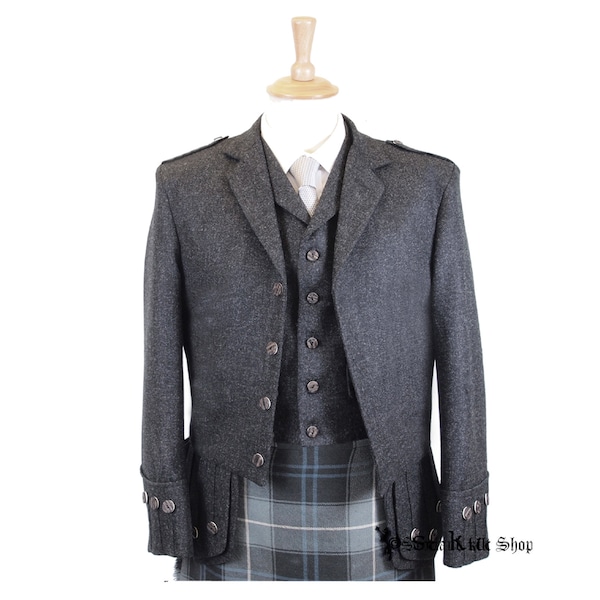 Custom Made Scottish Balmoral Doublet Kilt Jacket For Men | Men's Highland Wedding Doublet Kilts Jackets | Doublets Mens |Size 34" to 54" In