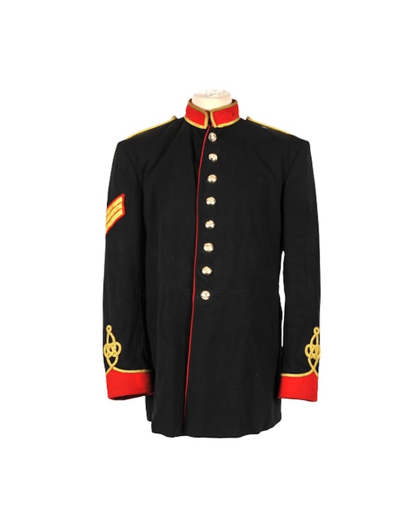 New Men Black Royal British War Jacket Anglo Zulu Civil War Jacket British Fashion War Tunic Coat Vintage Officers Tunic Circa Jacket Etsy Canada