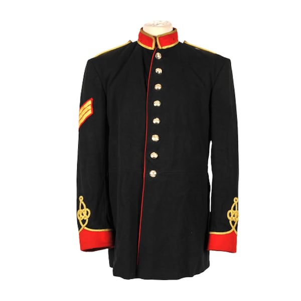 New Men Black Royal British war jacket - Anglo Zulu civil war jacket - British Fashion war Tunic Coat - Vintage Officers Tunic Circa jacket