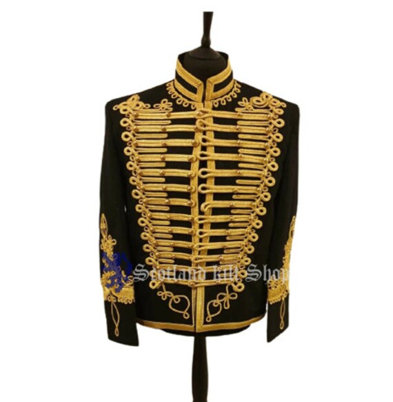 Mens Handmade Jimmie Hendrix Napoleonic Military Style Tunic