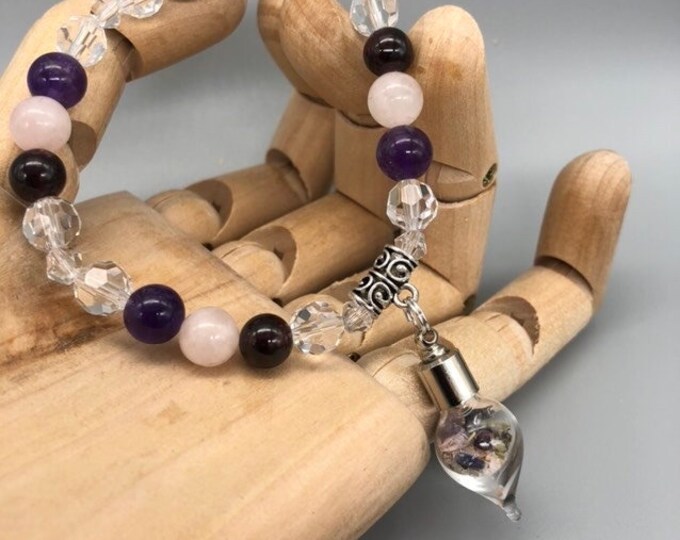 Healing Gemstone Bracelet |Anxiety Healing Gift | Anxiety Healing Bracelet | Spell Bracelet | Healing Jewelry | Anxiety Healing Gift