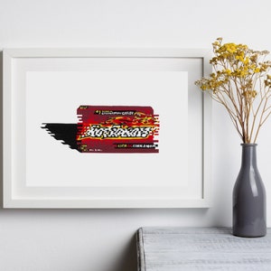 Sliced Hot Tamales Printable Wall Art, Gallery Wall Decor, Candy Painting, Colorful Candy Print, Digital Print Home Decor Art