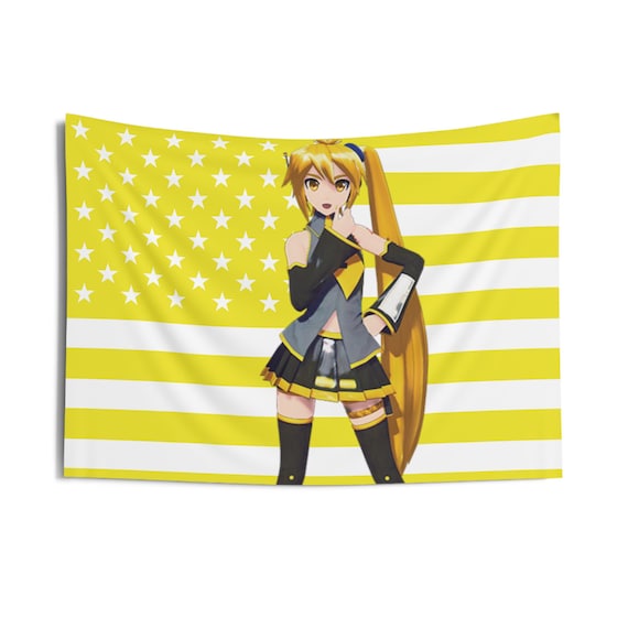 Ner U, Vocal, Akita, American Flag, Triple Baka ,indoor Wall