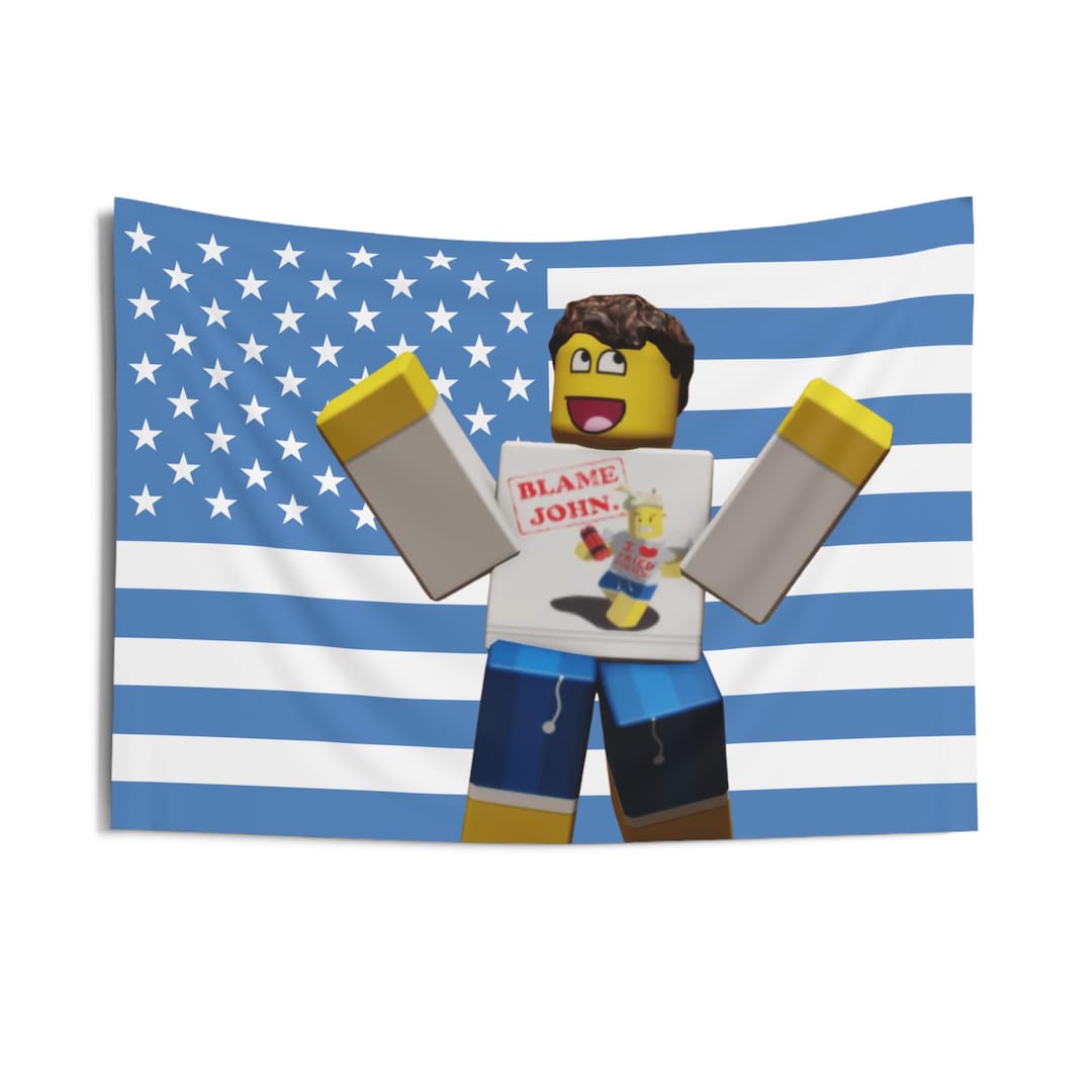 John Shedletsky アメリカ国旗 壁掛けタペストリー - 屋内用壁掛け