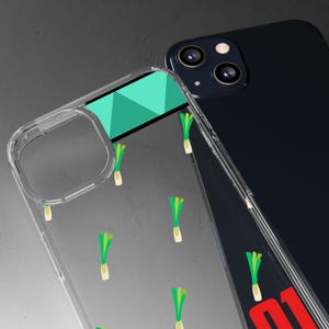 Clear Mik u Anime Vocal Music Hatsune, anime telefoonhoes, transparant hoesje, cadeau voor animeliefhebber, kawaii telefoonaccessoires afbeelding 3