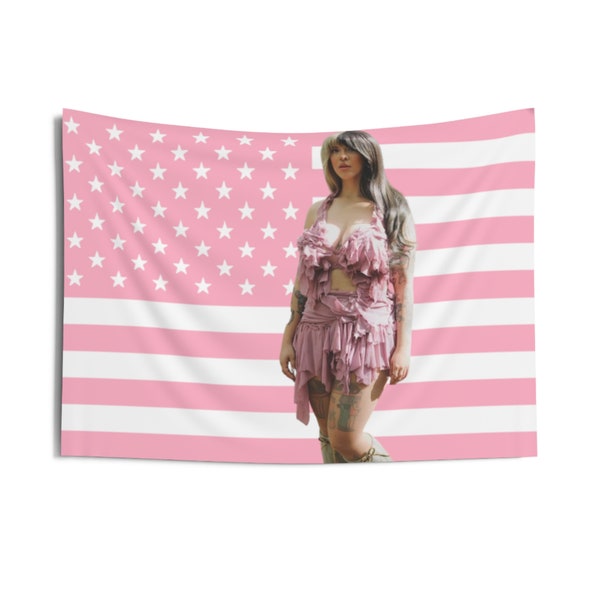 Melanie Martinez american flag, pink, portals, crybaby, k12