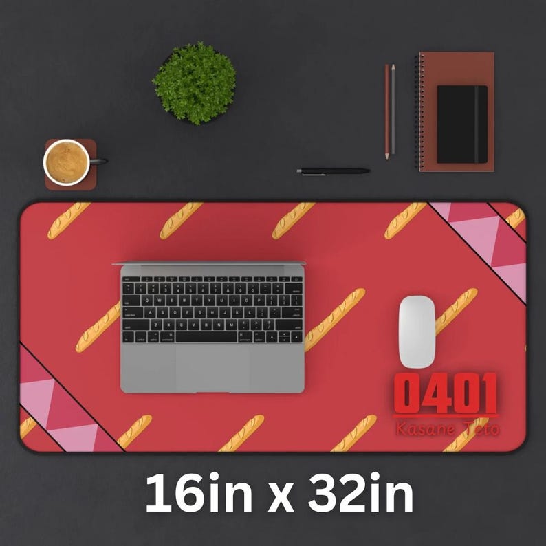 Fools Mat Teto, Desk Mat, Synthesizer, April Fools, Decor for Teto Fans, Baguette ...