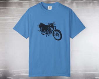 Bacon Hair T-shirt, Motorcycle Tee, blox Shirt, Adult Unisex Garment-Dyed, Graphic Tee