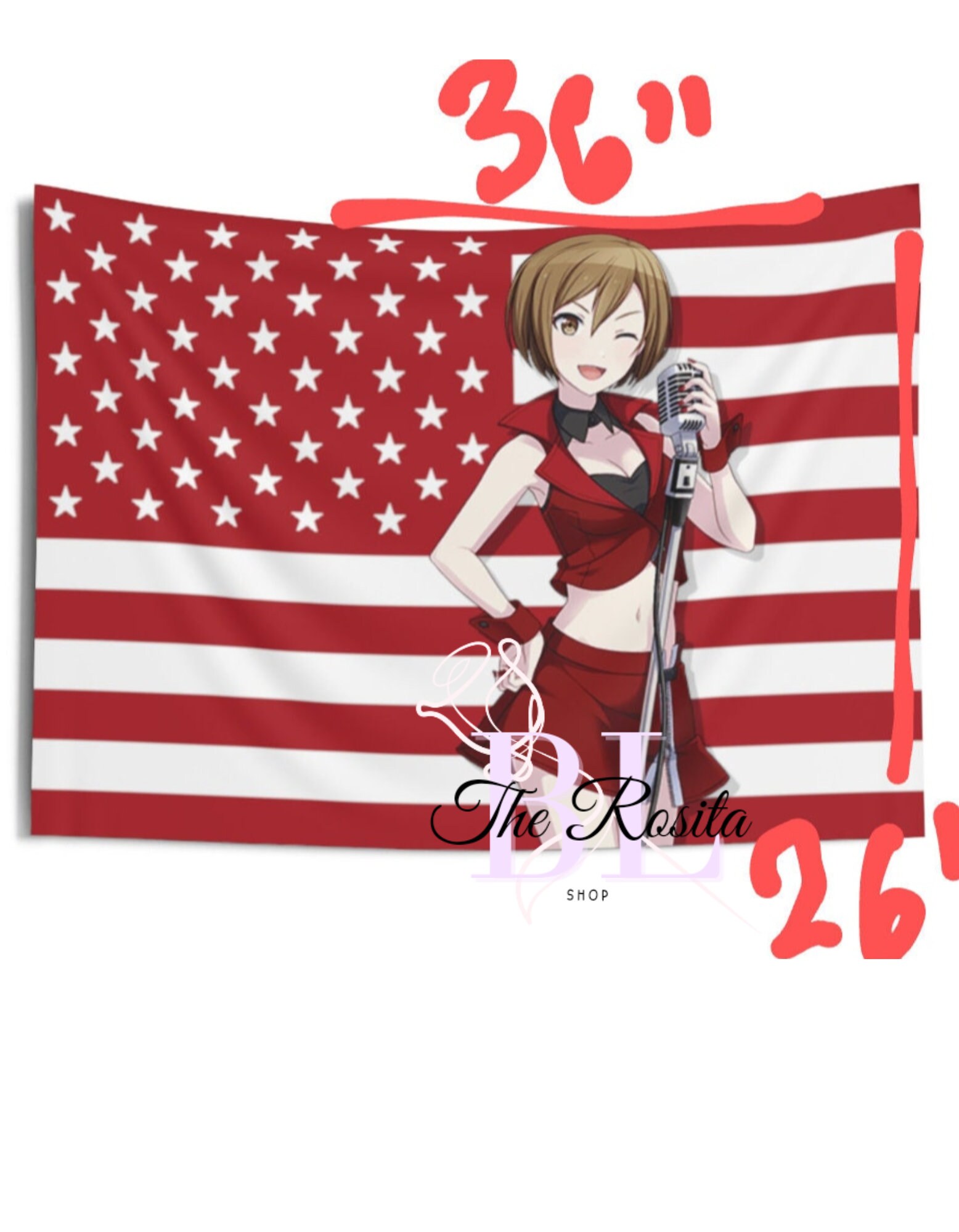 【再入荷】 Meiko, American Flag, Vocaloid, - Etsy 靴