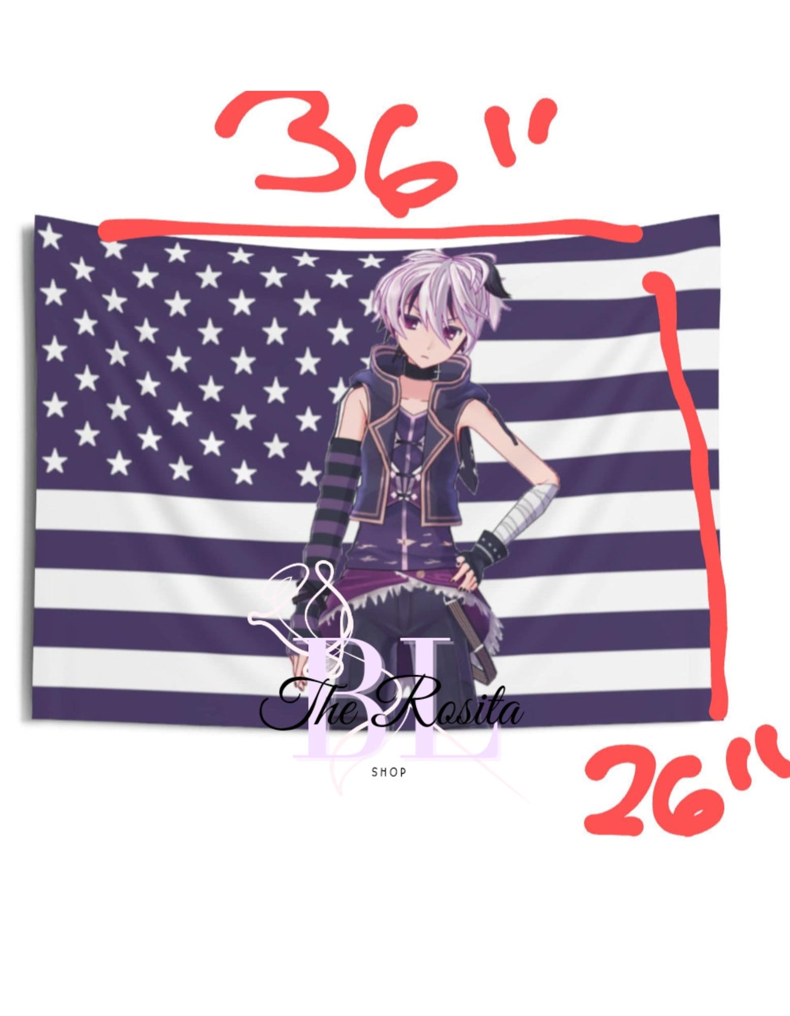 V Flower, American Flag, Vocaloid, - Etsy Israel