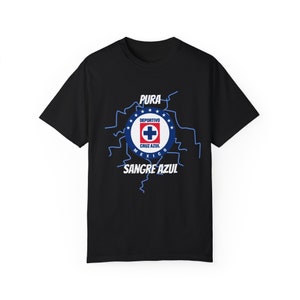 Camisa de cruz azul, pura sangre azul, futbol, cruz azul