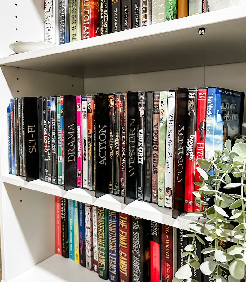 Dvd Divider, Genre Divider, Movie Divider, Movie Organizer, 45 ...