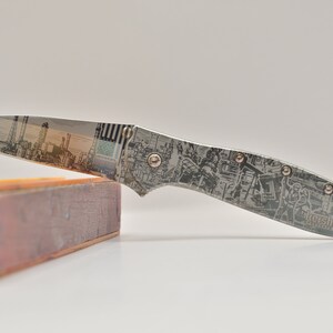 Oil field/refinery Themed Kershaw leek 1660 Annealed US made knife US made knife