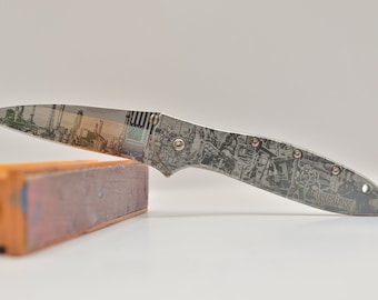 Kershaw Leek 1660 Knife - Oil Field Annealed US Made Blade