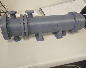 GROOT model met zwevende warmtewisselaar met magneten