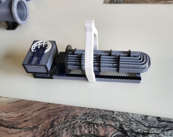 3D printed model of Exchanger Extractor with bundle