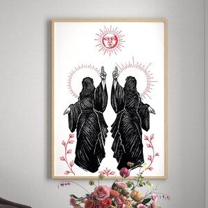 Gemini Posters, Zodiac Sign Prints, Celestial Print, Astrological Posters, Gemini Sign Print, Horoscopes Print, Gift For Gemini,Gift For Her