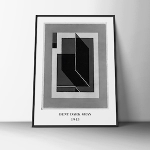 Josef Albers Print, Art Poster, Exhibition Print, Vintage Art, Abstract Poster, German Artist Poster, Home Deco, Josef Albers Fine Art