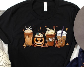 Nightmare Before Coffee Jack Shirt, Halloween Jack T-Shirts, Fall Coffee Shirt, Funny Coffee Shirt, Coffee Lover Gift, Coffee Addict Shirt