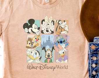 Retro Walt Disneyworld Shirt, Vintage Disneyworld Shirt, Magical Kingdom Shirt, Disney World Mickey And Friends Shirt, Retro Disney Shirt