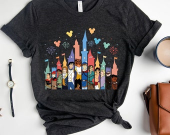 Vintage Disney Prince Castle Shirt, Disney Vacation T-Shirt,Disney Castle,Disney Prince Tee, Magic Kingdom,Disney Gift For Kids