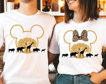 Tierreich Shirt, Safari T-Shirt, Zoo, Geschenk für sie, lustiges Shirt, süßes Shirt, Maus Ohren, Tierreich Ohr, Tier Shirt, Tier Tee