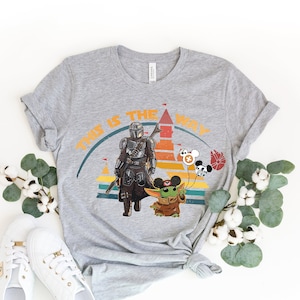 This Is The Way T-Shirt, Star Wars Shirt, Mandalorian Tee, Disney Hoodie, The Mandalorian Shirt, Mens Disney T-Shirt, Star Wars Disney Shirt