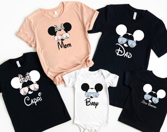 Personalized Disney Family Shirt, Custom Disney Family T-shirt, Disneyworld Tee, Family Disney T-shirt, Unisex Shirts, Disney T-shirts