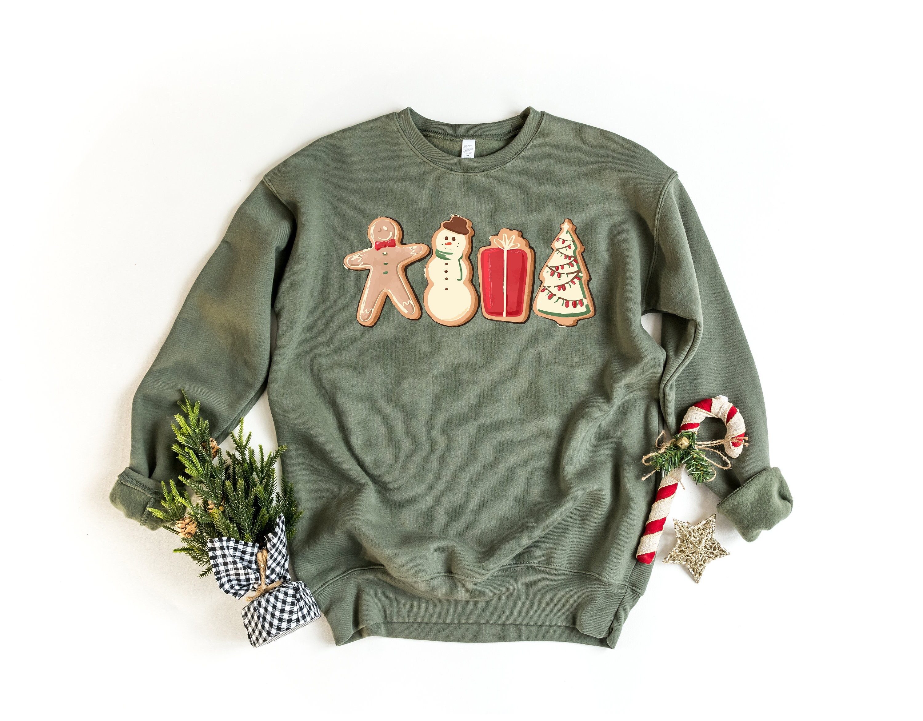 Discover Christmas Gingerbread Sweatshirt