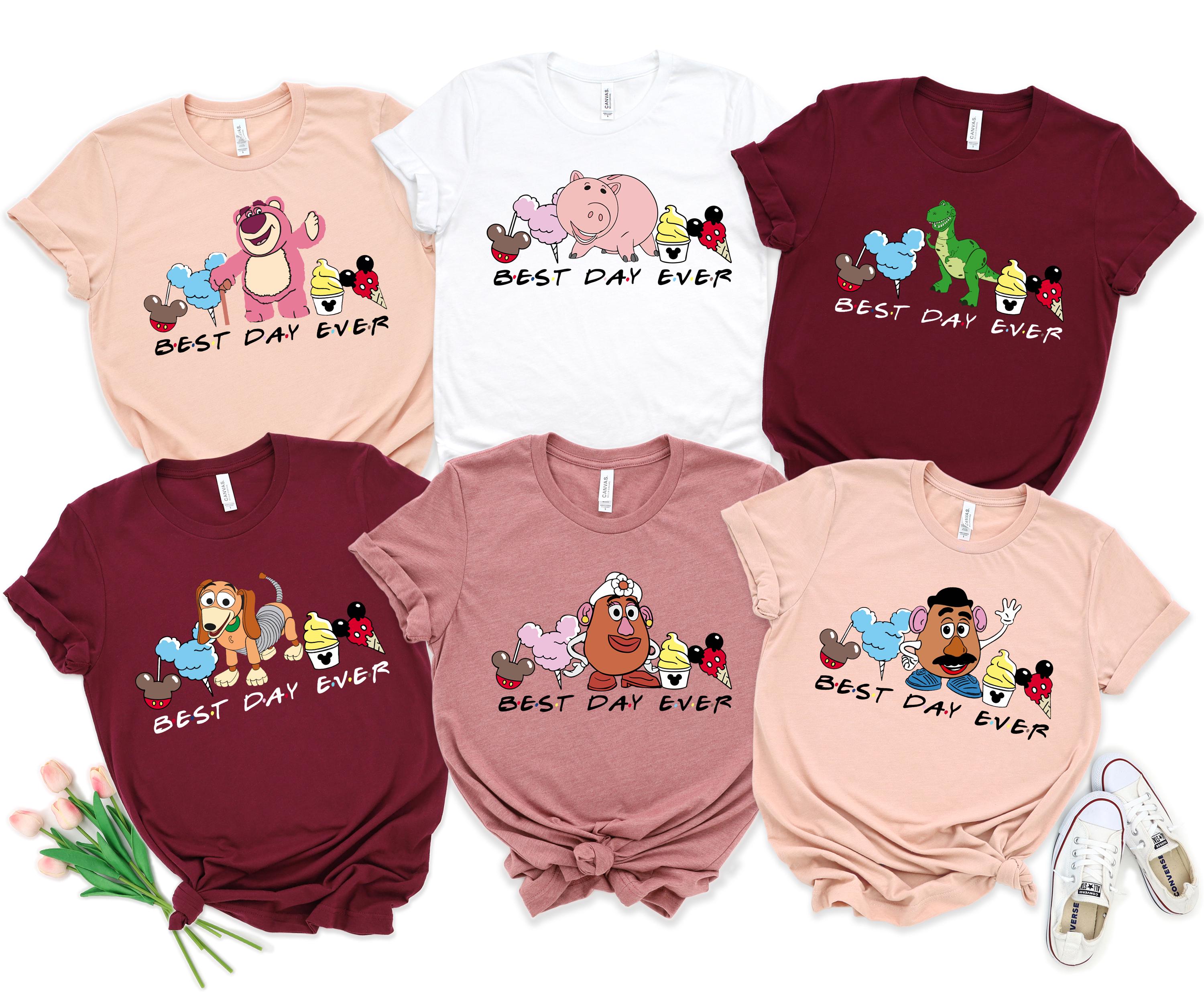 Disney Toy Story Full Characters Best Day Ever Shirt, Disney Toy Story Shirt, Disney  Toy Story Snacks Shirt, Disneyland Matching Shirt