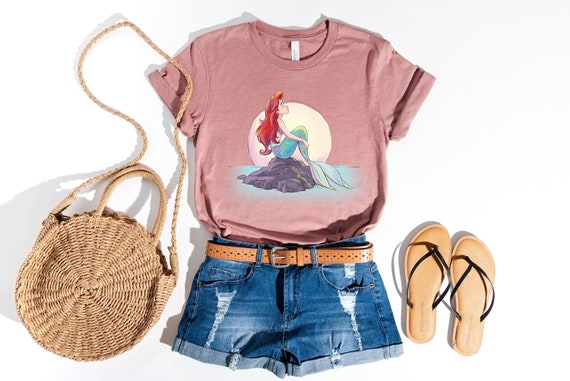 Disney Princess T-Shirts, Vintage Little Mermaid Shirt, Little Mermaid Ariel Sweatshirt, Princess Shirt, Ariel Shirt, Disney Tee