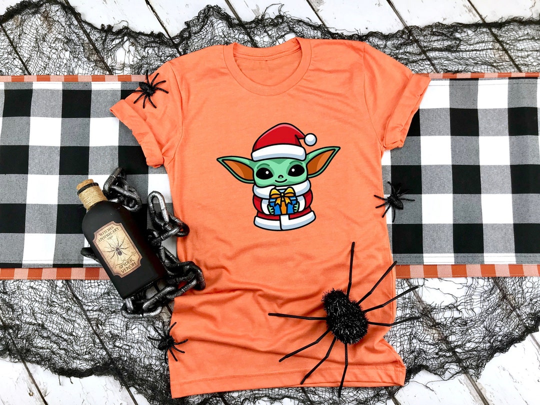 Disney Star Wars Baby Yoda Christmas Shirt, Baby Yoda Tshirt, Disney Shirt, Christmas Star Wars