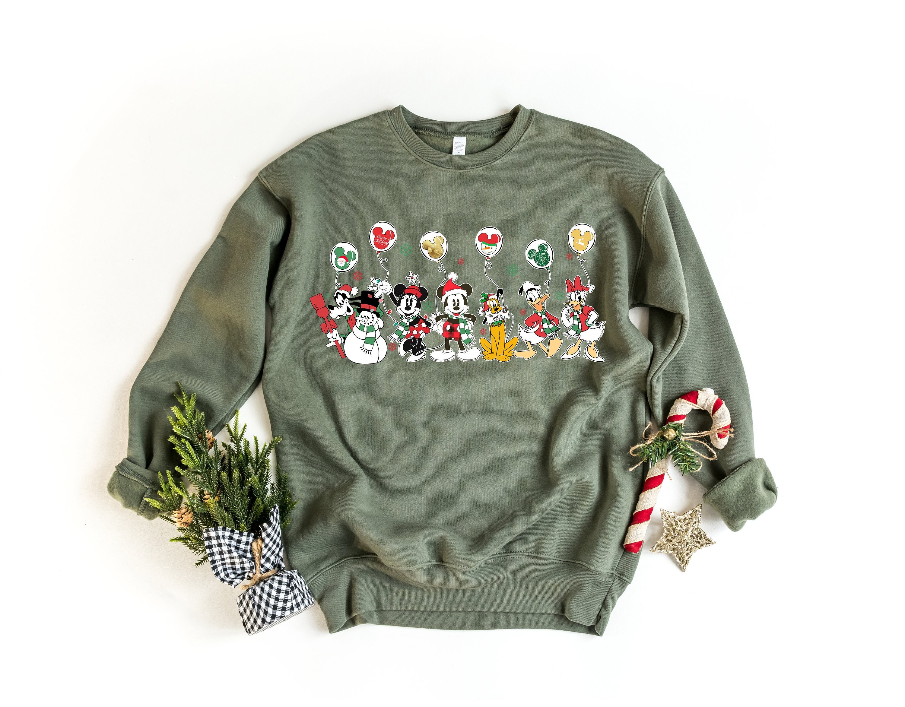 Discover Disney Mickey and Friends Christmas Sweatshirt