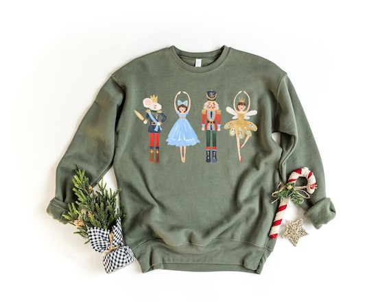 Nutcracker Sweatshirt, Christmas Shirt, Nutcracker Shirt, Christmas Shirt for Women, Christmas Sweater, Christmas gift Shirt, Xmas Shirt Tee