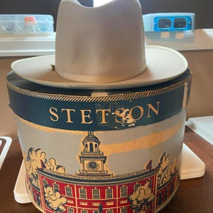 1950s Stetson Royal De Luxe The Open Road, size 7 Hat Fedora Cowboy Western 50s Royal Deluxe Rodeo