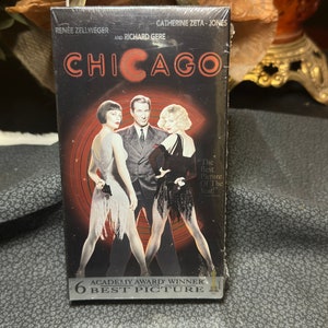 Chicago (VHS) Richard Gere - Renee Zellweger - NOWE I ZAPIECZĘTOWANE - Znak wodny